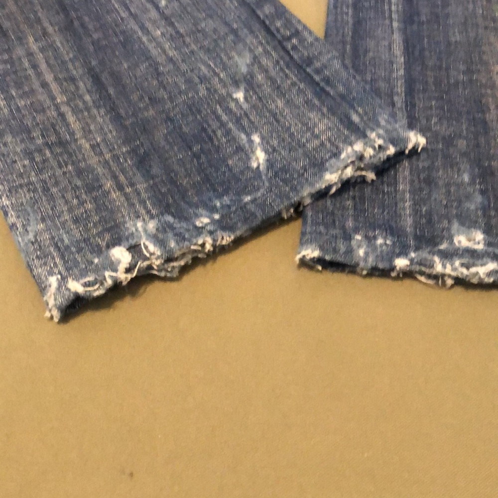 DIESEL Industry boot cut distressed Jeans button fly sz 26 - Picture 14 of 16